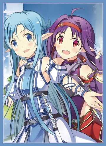 こみトレ頒布！SAO『ユウキ＆アスナ』スリーブ（60枚入り） - MTG-LAB