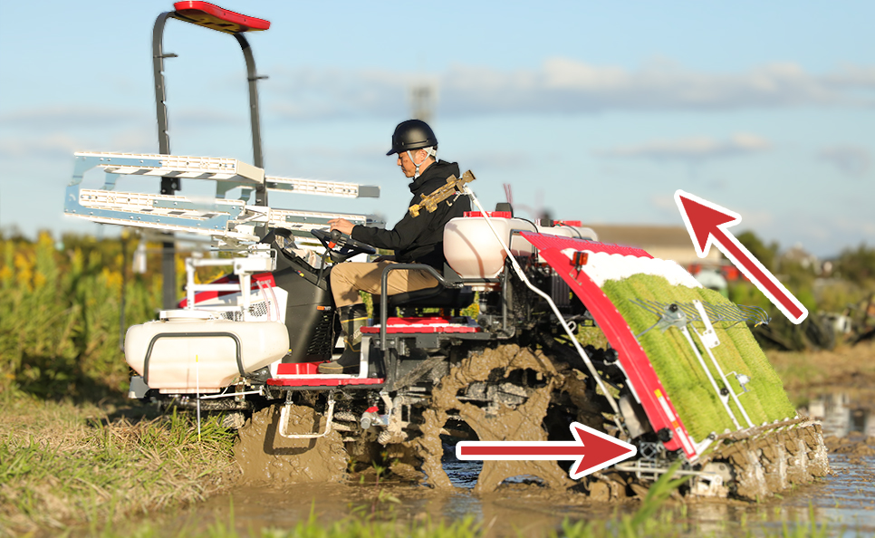 操作性能｜Rice transplanter XPS6/XPS8｜田植機｜製品情報｜製品紹介