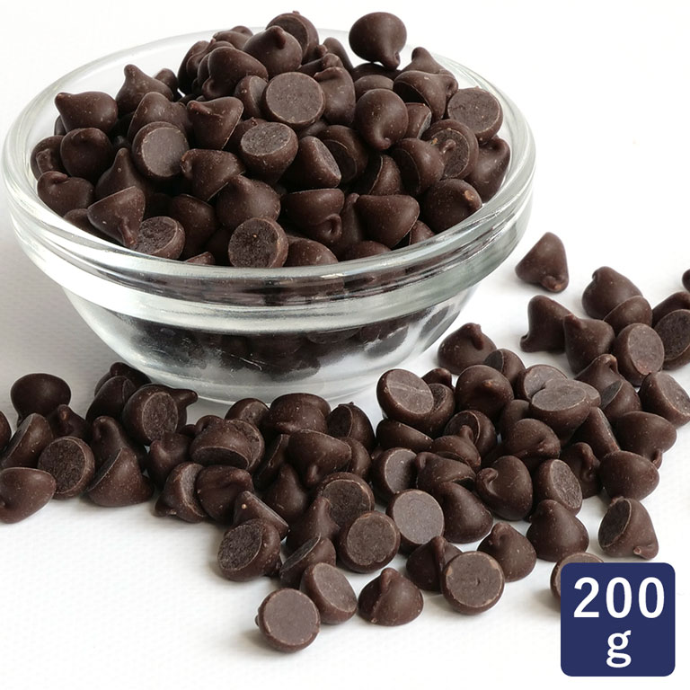 バンホーテン VAN HOUTEN チョコレートチップ 1kg カカオ分37.8