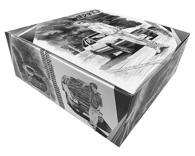 新装版 頭文字D イニシャルD (1-24巻 全巻) + オリジナル収納BOX付