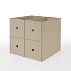 A4書類収納引き出し 4段（本棚 奥行350専用）|本棚の通販はマルゲリータ