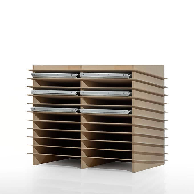 A3書類トレー 高さ600mm ワイド|オフィス収納ツールの通販ならマルゲリータ