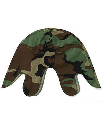 US(米軍) ウッドランドカモ・ヘルメットカバー/DLA-83年/実物・未使用