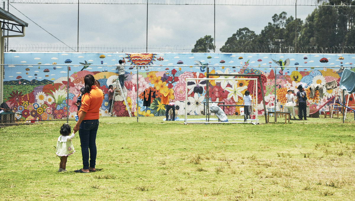 エクアドル壁画プロジェクト -Mural Project in Ecuador