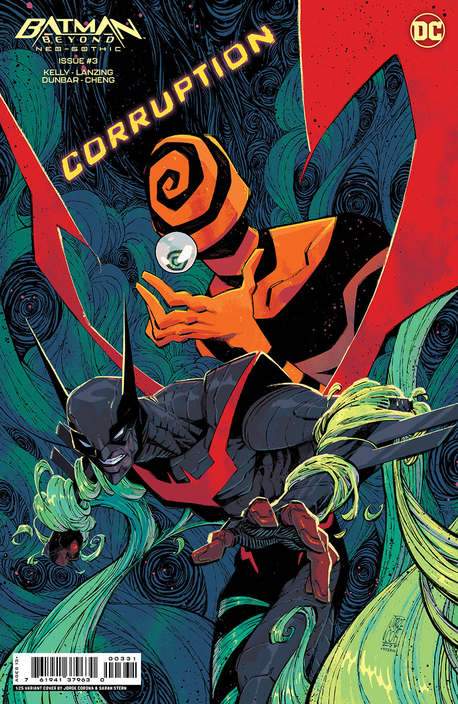 Batman Beyond Neo-Gothic #3 Cover C Incentive Jorge Corona Card