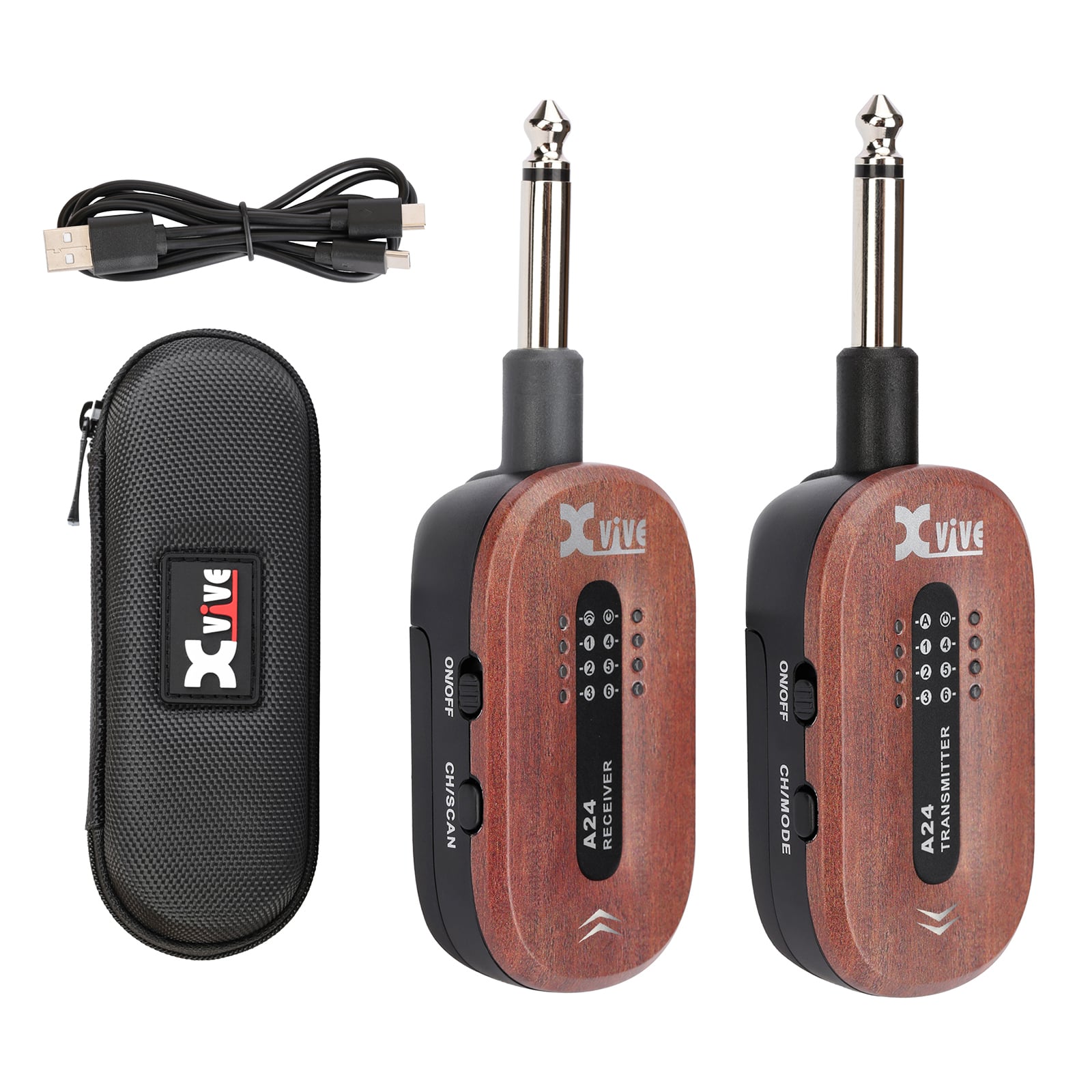 2025.12.20新発売 》 Xvive XV-A24 #MH （マホガニー） エレキ ギター