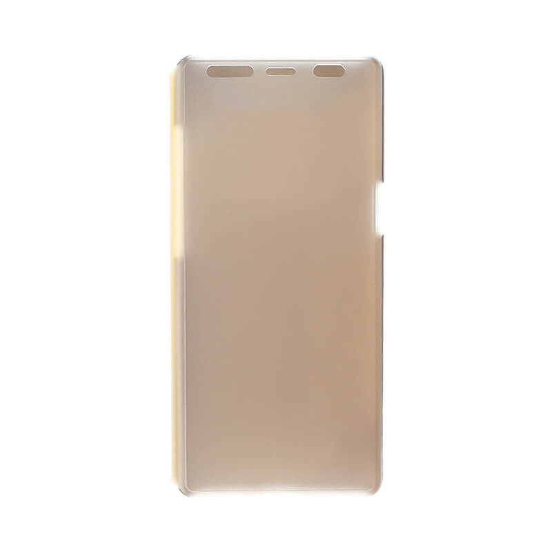 Galaxy Note8 SC-01K/SCV37 透明フラップケース「TOUCH FLAP