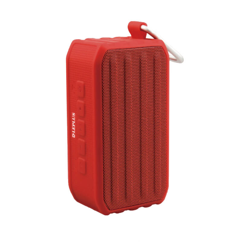 ワイヤレス 防滴スピーカー「TANK ROVER」 レッド｜スマホ(タブレット