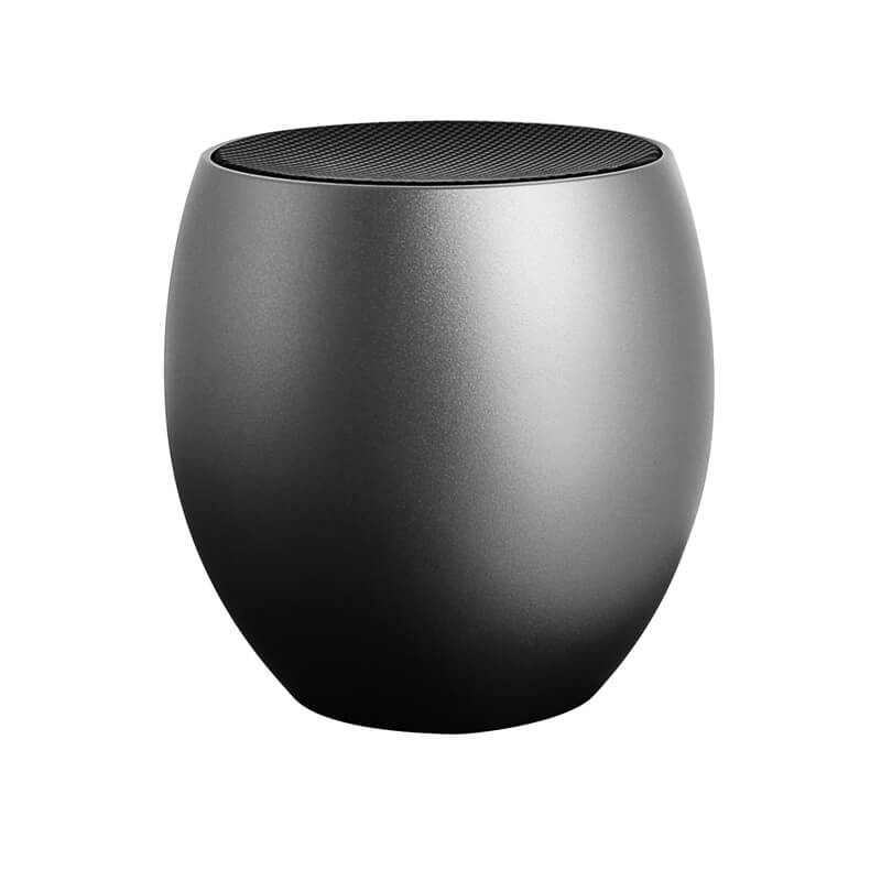 ワイヤレス モバイルスピーカー「eggi（エッジィ）」 グレー｜スマホ