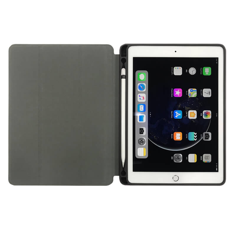 iPad Pro 9.7inch/iPad 2018 9.7inch Apple Pencil収納付きフラップ