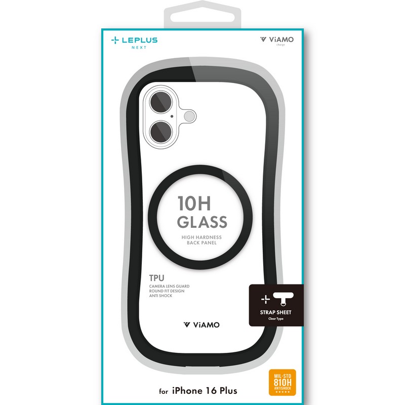 iPhone 16 Plus 高速充電対応・耐傷・耐衝撃ハイブリッドケース