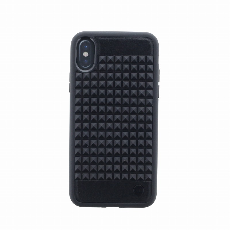 iPhone XS/iPhone X シェル型ケース/耐衝撃/Combat/Carbon（Black