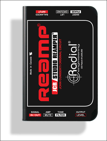 Radial Engineering パッシブ リアンプボックスReamp JCR新品在庫状況