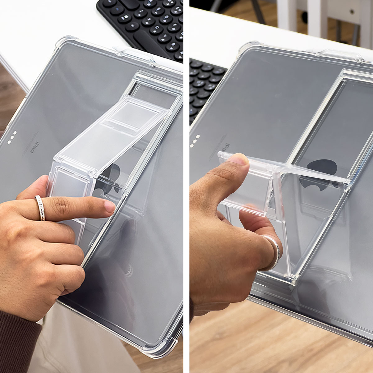 FLEXIELD SP ペンホルダー付きスタンドケース【iPad Pro 11インチ（M4