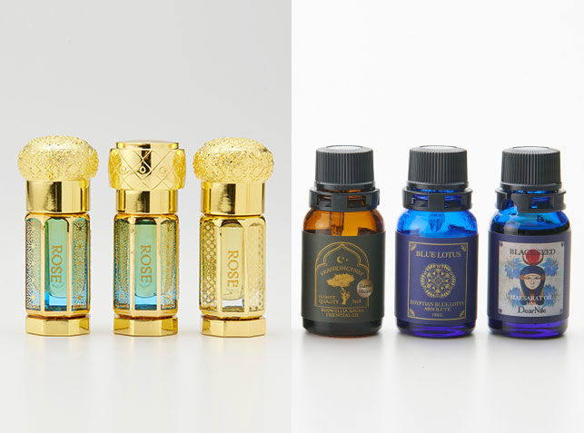エジプトのオイルや精油の通販｜エジプト直輸入のエッセンシャルオイル