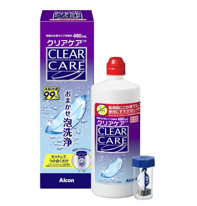 クリアケア480ml: ケア用品 |Mylens.jp