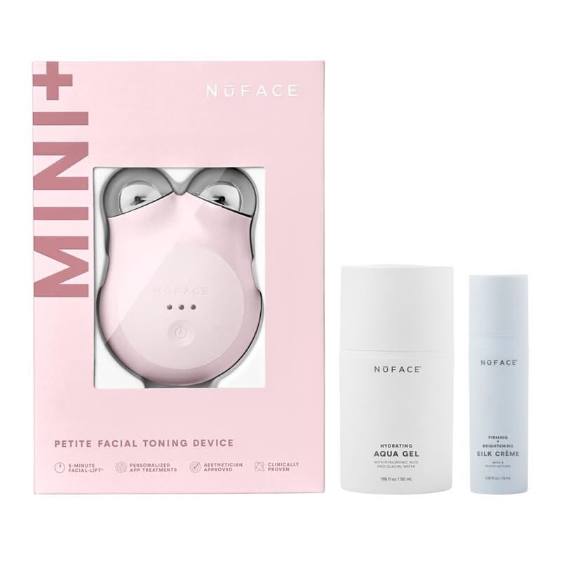 MINI+ Portable Microcurrent Facial Toning Kit | NuFACE
