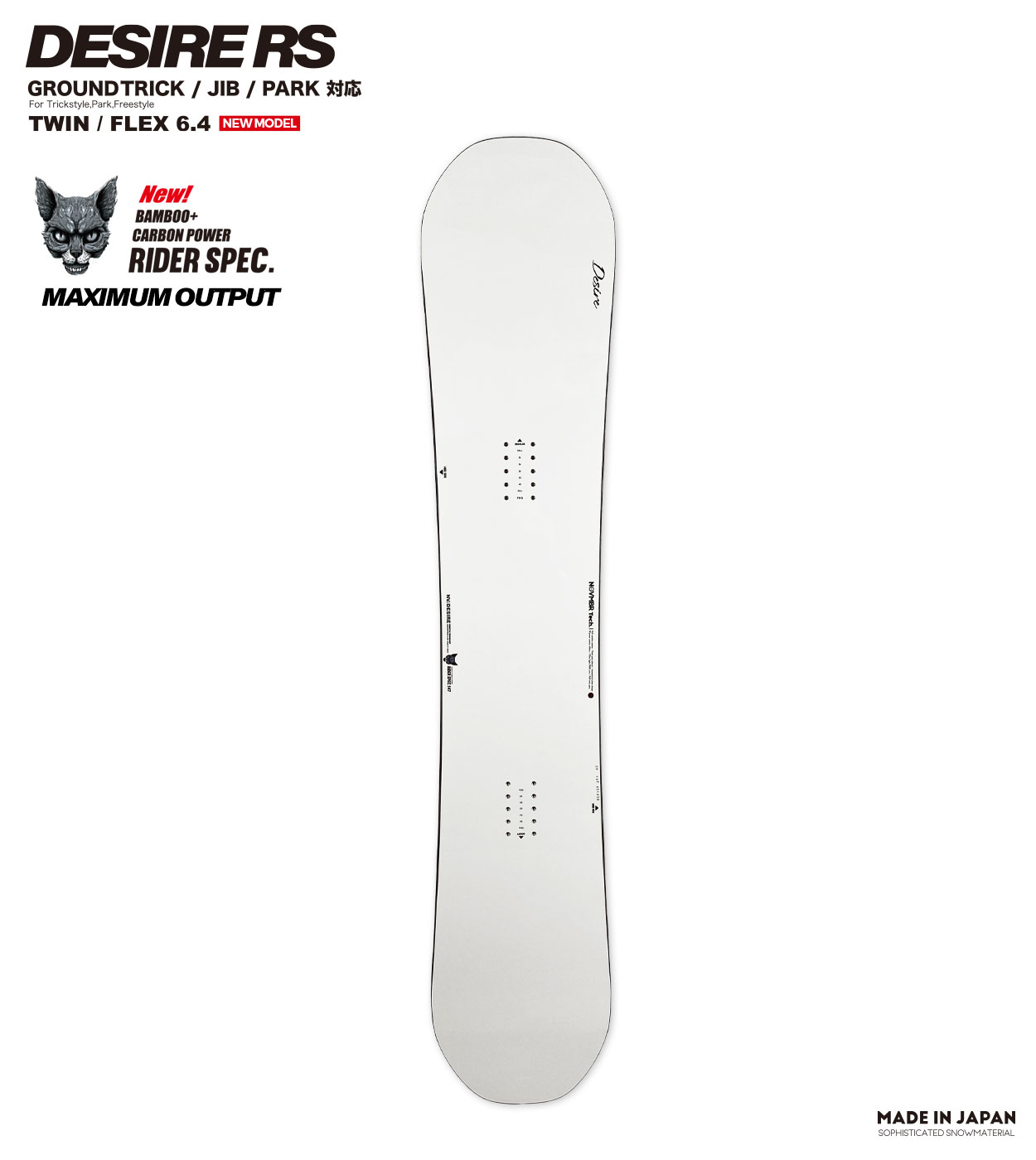 DESIRE RS 24-25 | NOVEMBER SNOWMATERIAL