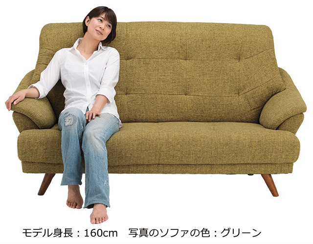 ソファHY2766 3人掛け【送料・開梱設置無料】 ブラウン 通販