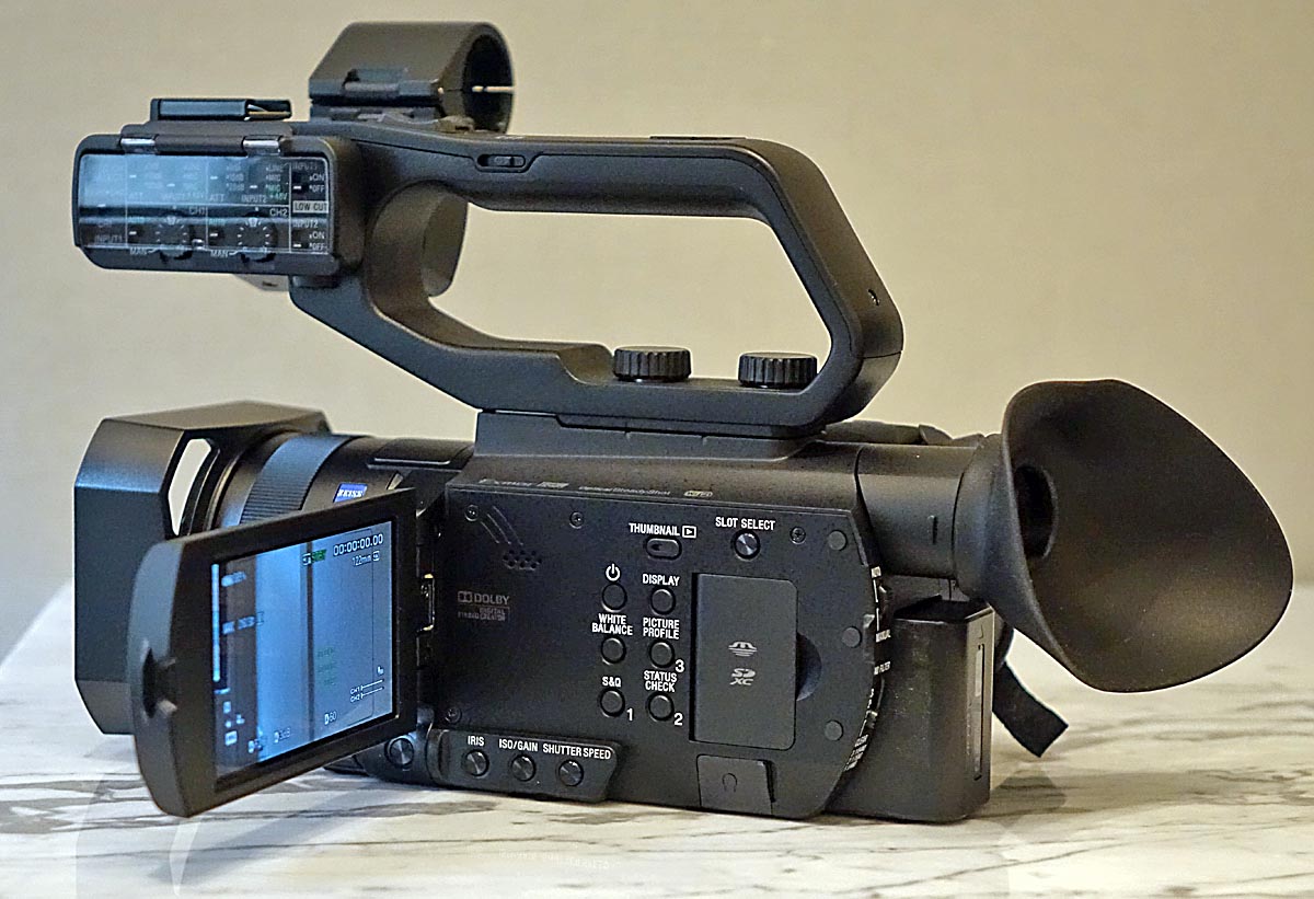 PXW-Z90 – first footage from Sony's palm-sized XDCAM broadcast