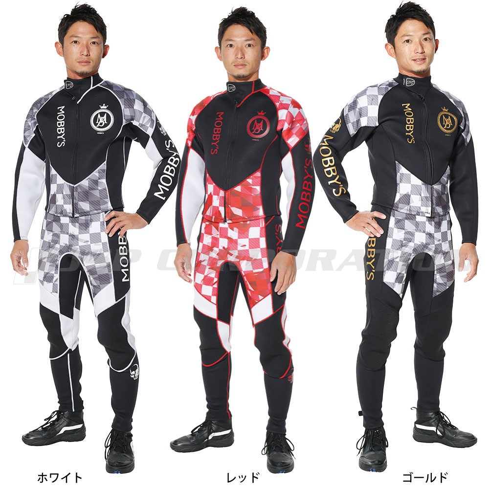 コンバット 2ピース ウエットスーツ メンズ 2mm MOBBY'S(モビーズ