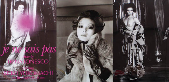 イリナ・イオネスコ×横町慶子 ポスター額 「je ne sais pas」 / イリナ