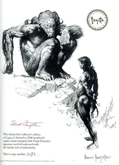 フランク・フラゼッタ Frank Frazetta: Legacy Selected Paintings And