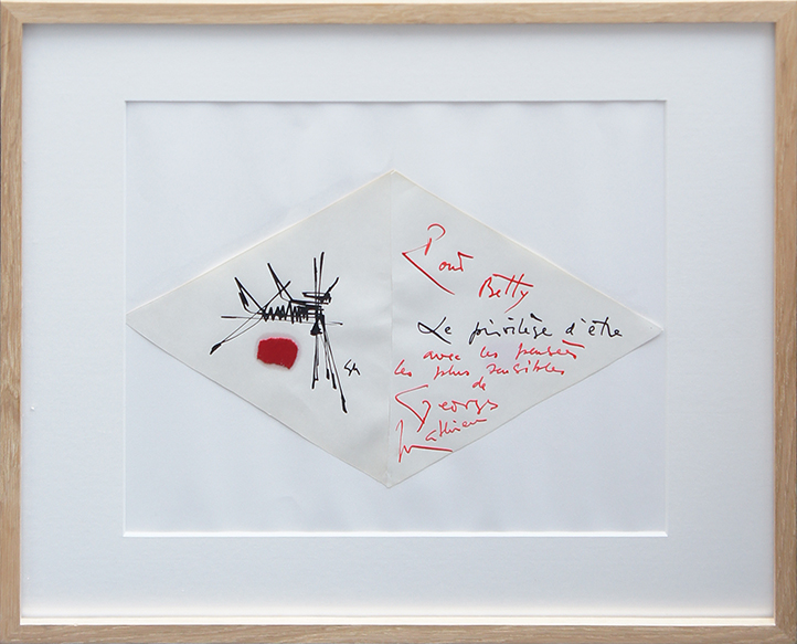 ジョルジュ・マチュー画額「作品」 | Natsume Books