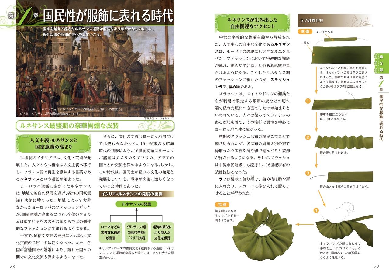 史上最強カラー図解 世界服飾史のすべてがわかる本 | ナツメ社