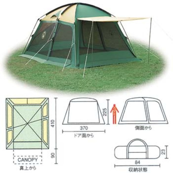 Coleman(コールマン) 3ポールワイドスクリーンタープ 170T8300J
