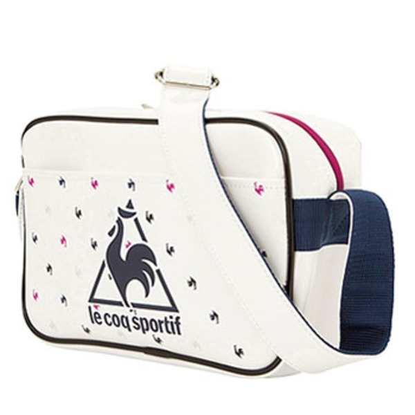 le coq sportif(ルコックスポルティフ) デザインエナメルバッグ(XS) QA