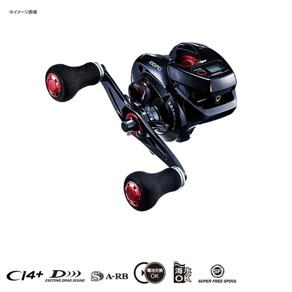 シマノ(SHIMANO) 17炎月 CT 101HG 左巻き 037541｜アウトドア用品