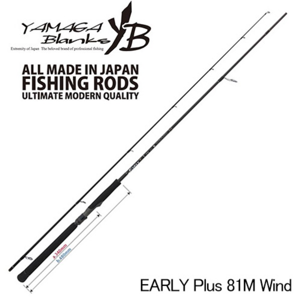 YAMAGA Blanks(ヤマガブランクス) EARLY(アーリー)プラス 81M ワインド