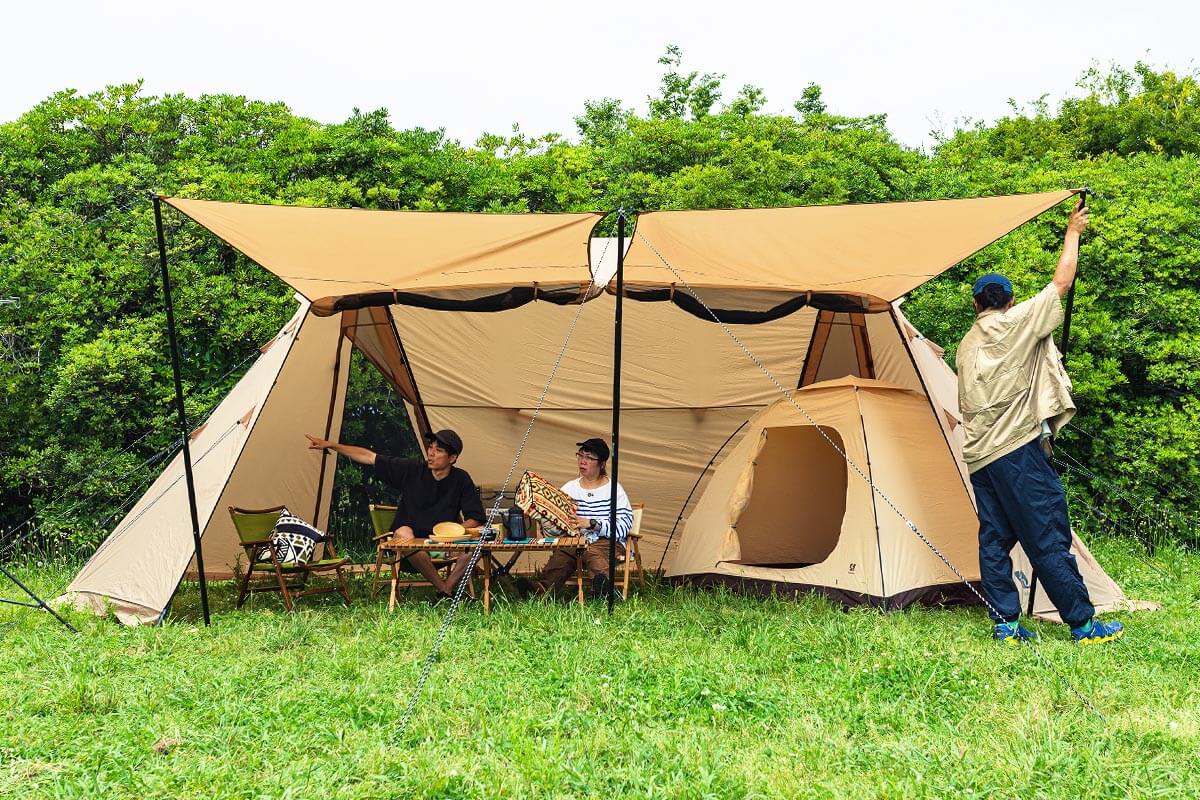 Hilander(ハイランダー) A型フレーム グランピアン2 テント シェルター