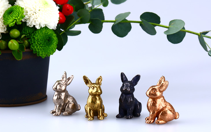 卯（うさぎ）の置物 中村製作所