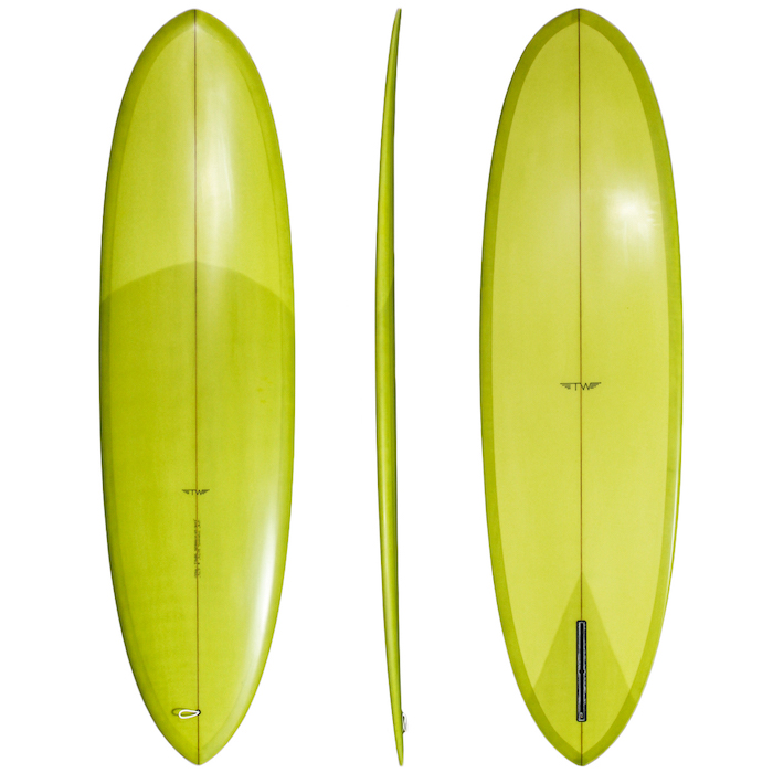 水曜日のオシイタ】TYLER WARRENの極上シングルフィン『TRACKER』6'4