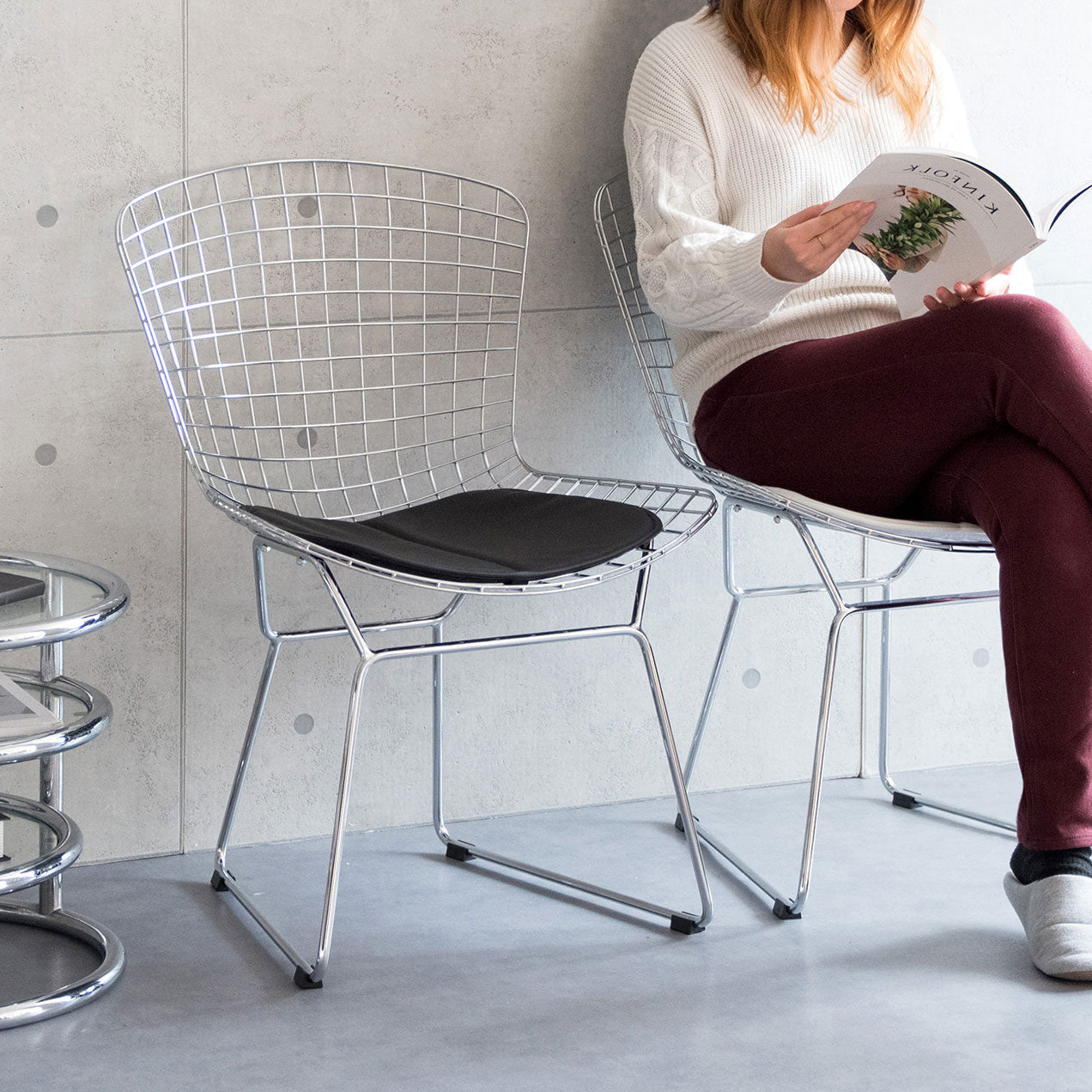 ワイヤーチェア（ハリー・ベルトイア） – NANASAI ONLINE STORE