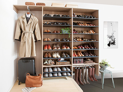 洗濯機・洗面所収納 | ランドリー可動棚 | 収納なら南海プライウッド