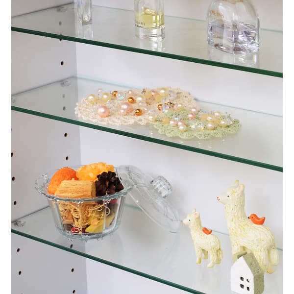 コレクションラック (浅型ハイタイプ WH) | ニトリネット【公式】 家具