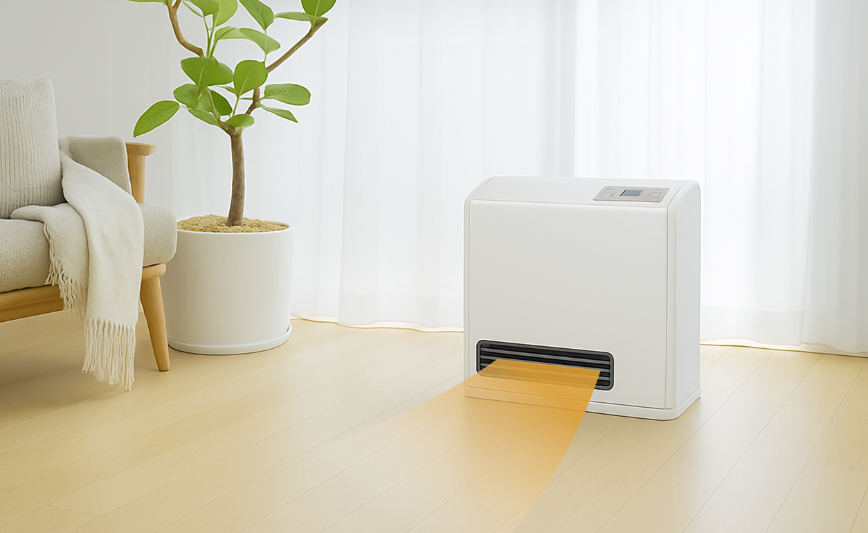 ガスファンヒーターの交換・設置（リンナイ・ノーリツ取扱い