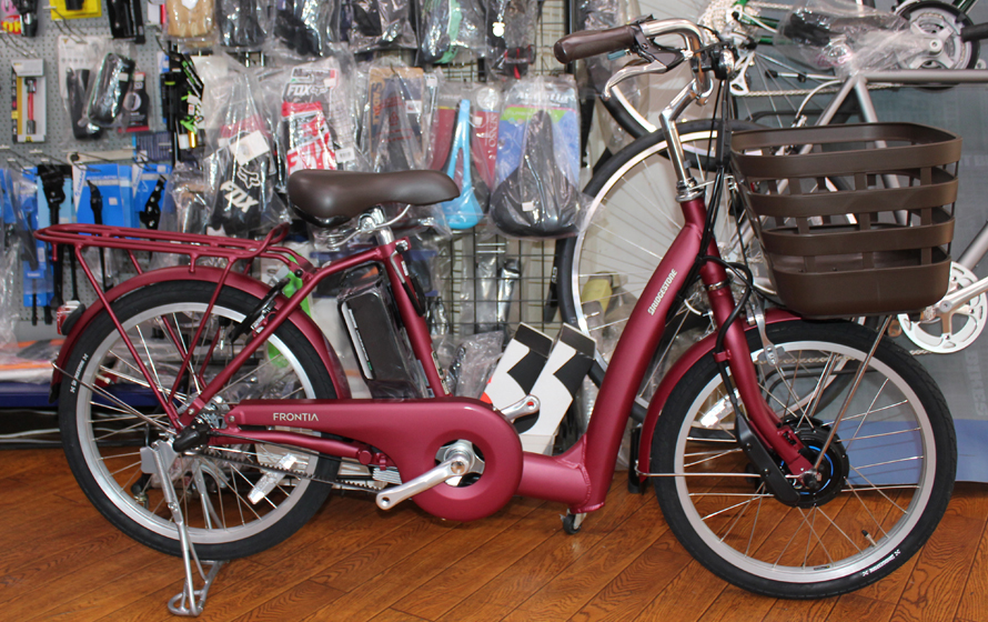 ブリヂストンのNEW電動自転車フロンティア ラクット20が入荷いたし