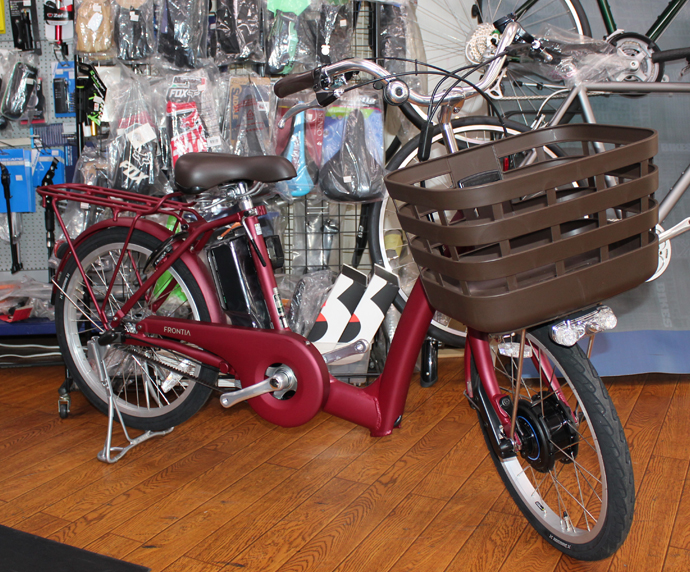 ブリヂストンのNEW電動自転車フロンティア ラクット20が入荷いたし