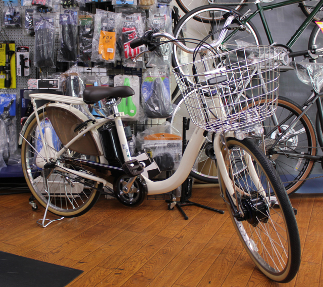 ブリヂストンの電動自転車フロンティア デラックスが入荷いたしました。