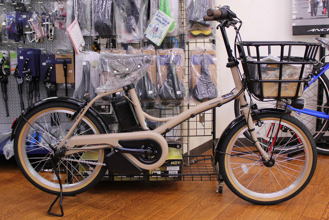 Panasonicのミニベロ電動自転車グリッターが入荷いたしました。