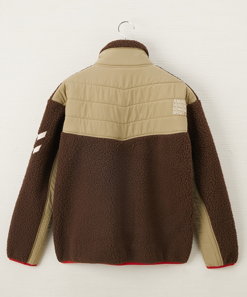 HUMMEL PLAY ボアフリースジャケット (ヒュンメルプレイ)(ユニセックス