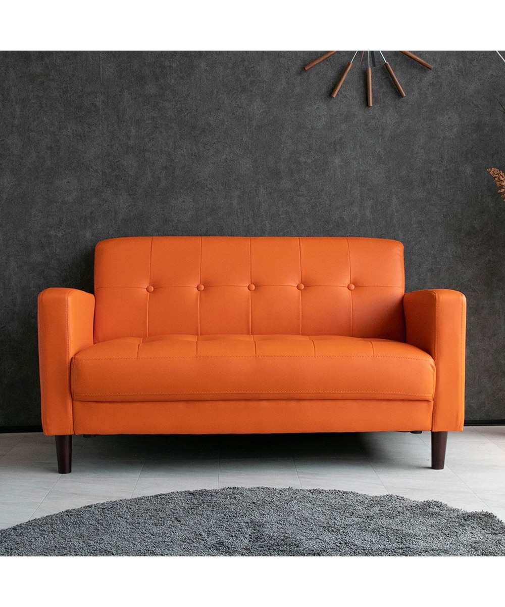 2人掛け]コンパクトソファ｜選べる10色 合皮 通販【ニッセン】