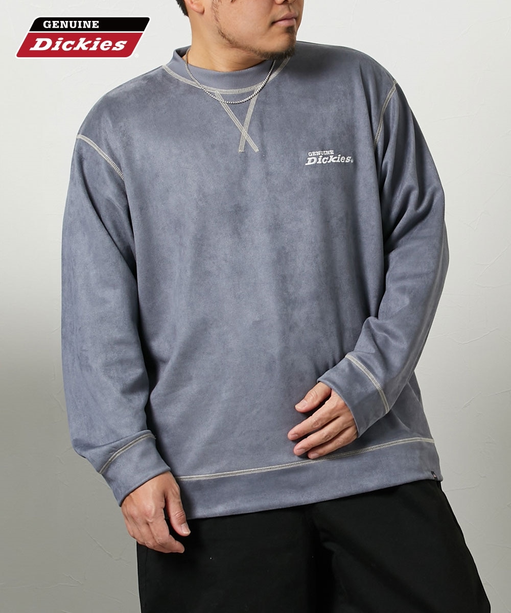 フェイクスウェードトレーナー/GENUINE Dickies（ジェニュイン