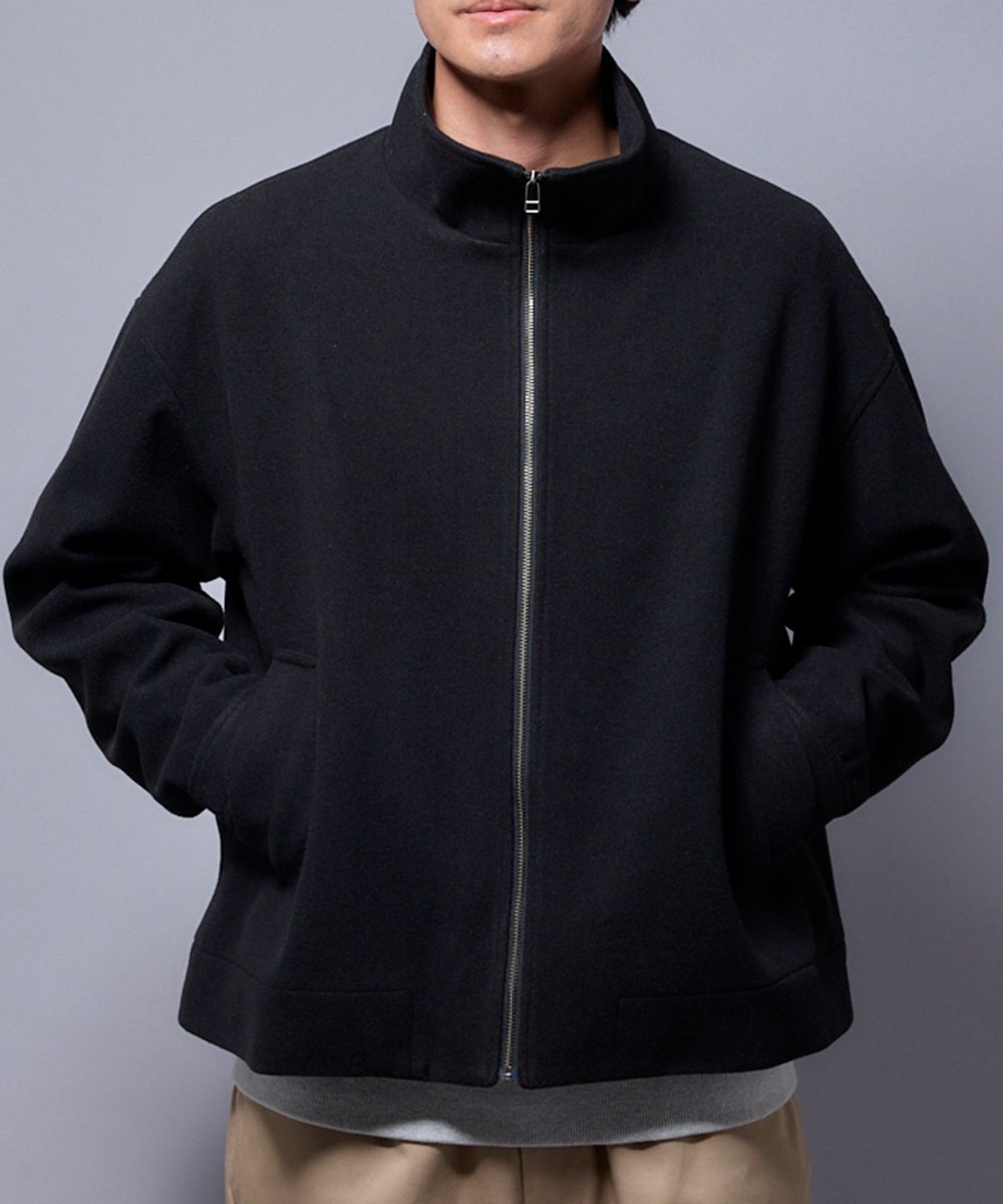 ニットメルトンジップアップブルゾン 通販【ニッセン】