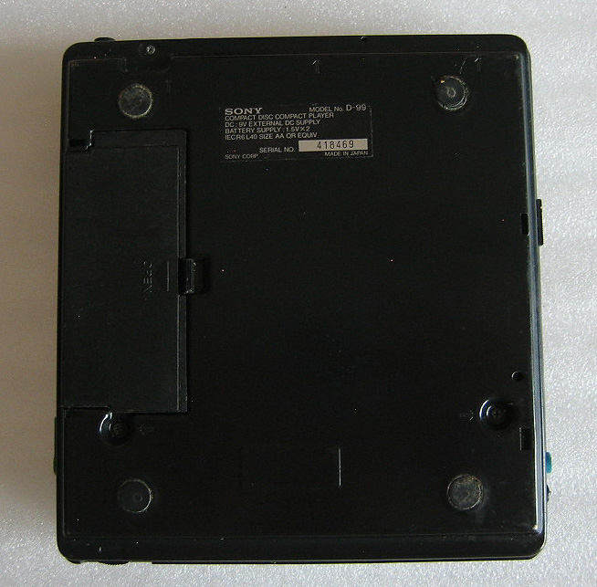 Sony Discman CDプレーヤー D-99 ジャンク 超きれい Sony Discman D-99