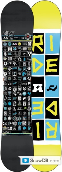 Snowboard Ride Antic Wide 2011/2012 :: Snowboard and ski catalog
